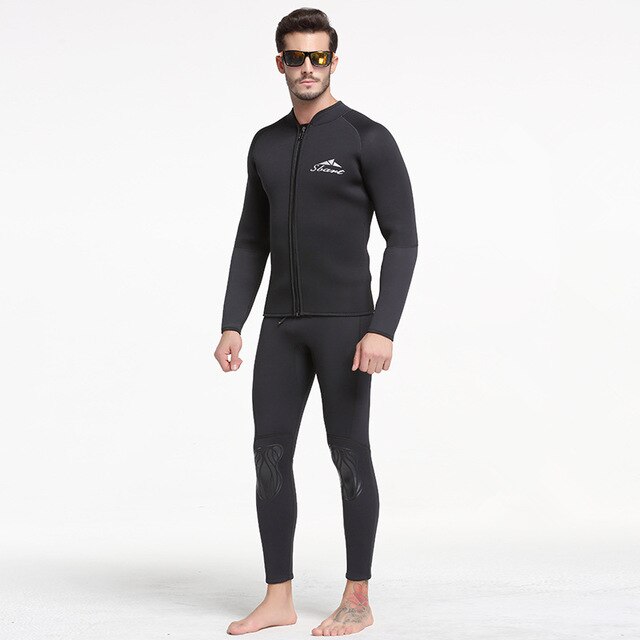 SBART Nuovo 1.5 millimetri diving suit maschio split caldo diving suit manica lunga freddo del sole lo snorkeling inverno costume da bagno costumi da bagno