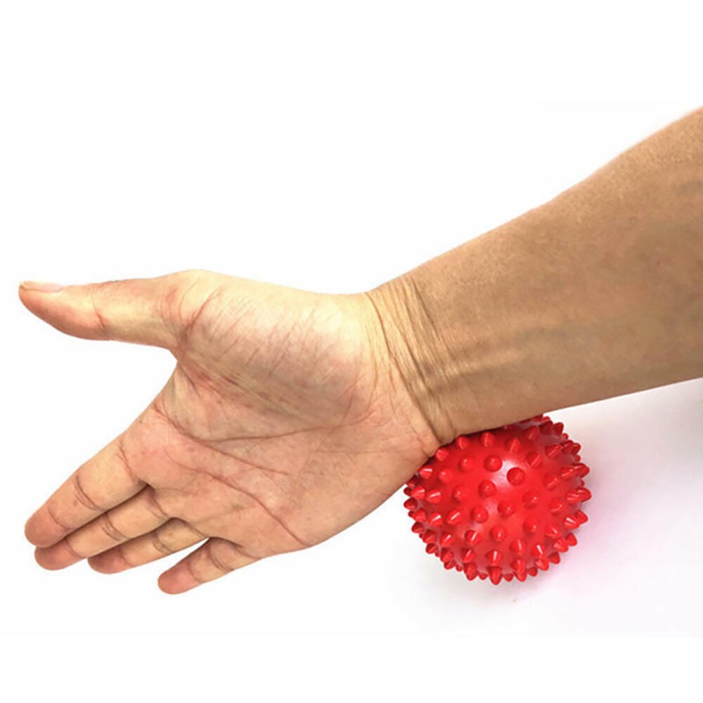 7.5cm/9cm PVC Hand Massage Ball Fitness Equipments Hedgehog Sensory Training Grip the Ball Portable Physiotherapy Ball