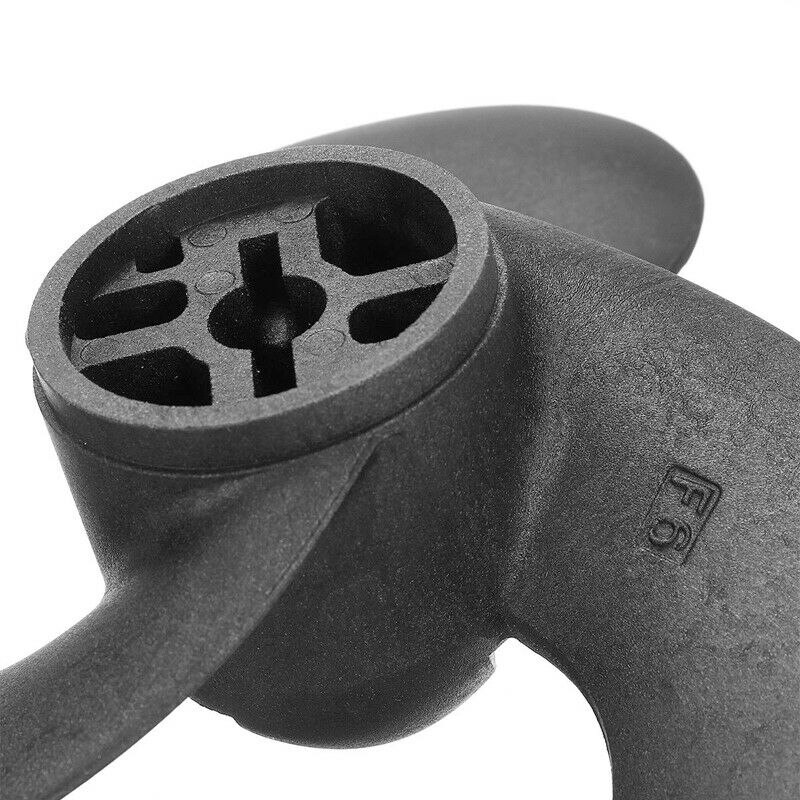Für Tohatsu 3,5 HP Außenborder Propeller Ersatz Nylon Schwarz Zubehör