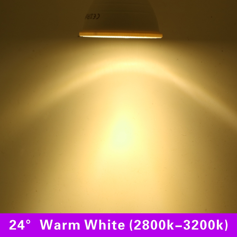 Bombilla LED MR16 GU10 GU5.3 E27 E14 Lampada Led 6W AC 220V-240V 24/120 grados Bombillas lámpara LED foco foco: changeable / 4 W
