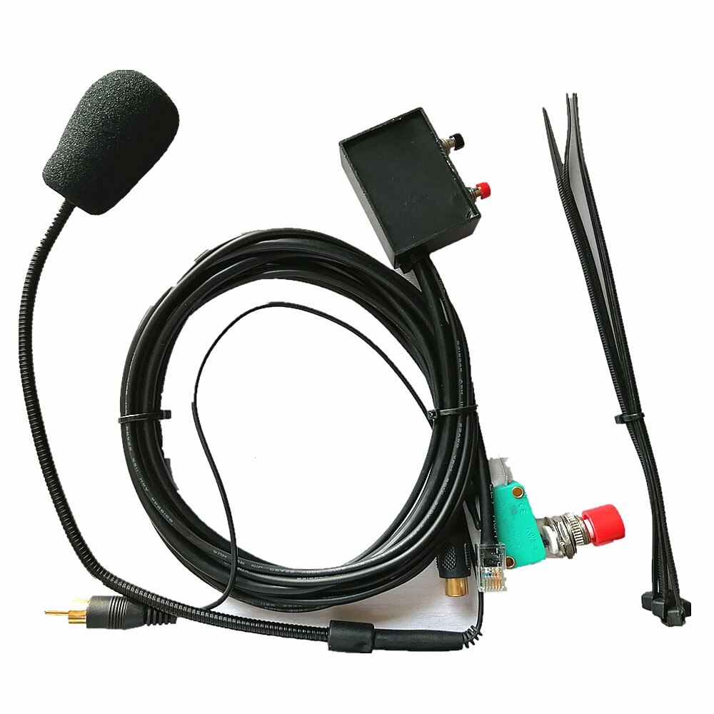 Håndfri mikrofon mikrofoner til yaesu ft -1907 ft-7800 ft-7900r ft -8800 ft-8900r radio walkie talkie tilbehør