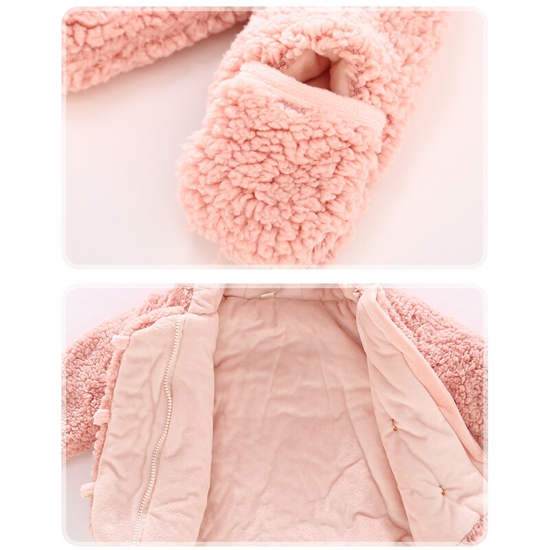 Winter Children Coats Thicken Jacket For Girls Snow Wear Warm Baby Boys Hoody Outerwear Kids Parkas Toddler Snowsuit Clothing