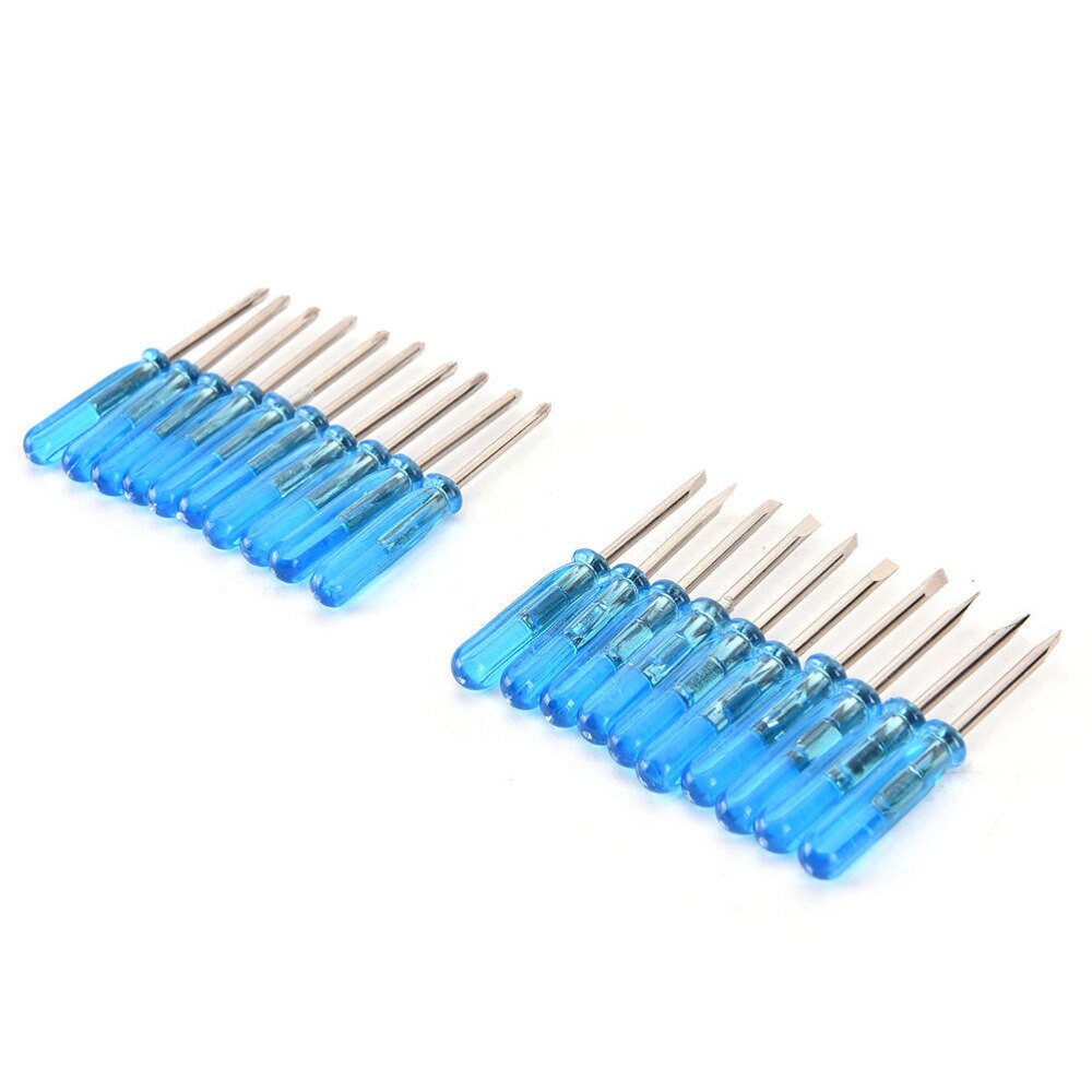 7/10Pcs/Set Phillips Slotted Cross Word Head Five-pointed Star Mini Screwdrivers For Phone Laptop Repair Open Tools