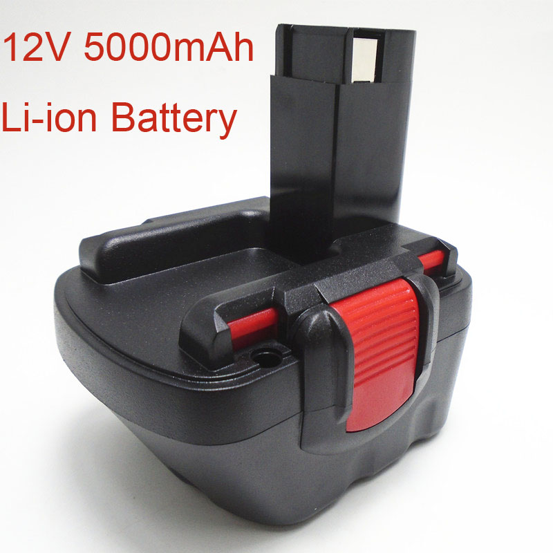 12V 5.0Ah Li-ion Rechargeable Battery for Bosch cordless Electric drill screwdriver BAT139 BAT043 BAT045 BAT046 BAT049 BAT120