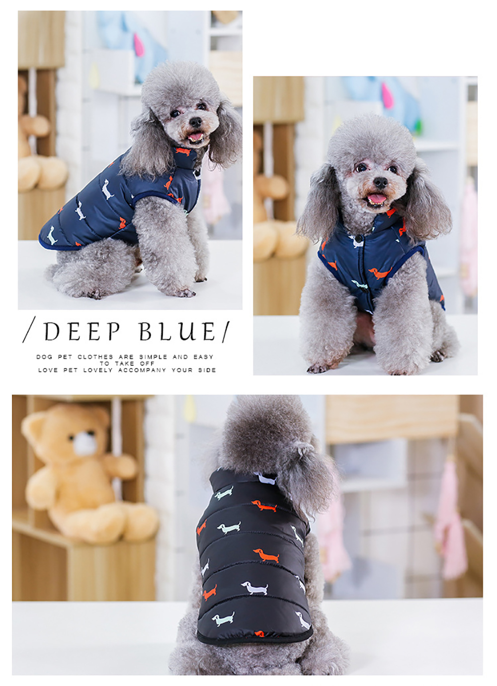 Winter clothes for small dogs Winter pet coat clothing Warm Dog clothes for dogs Christmas big dog coat Winter clothes chohuahua