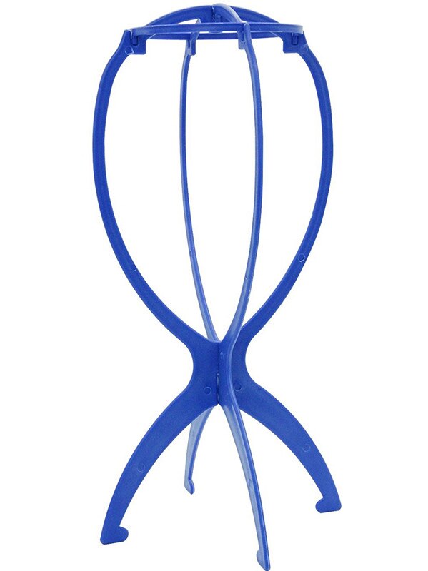 Soporte multiusos para pelucas, accesorio de para cabeza de pelo, ideal para viajes, plegable, de plástico Flexible, 1 unids/lote