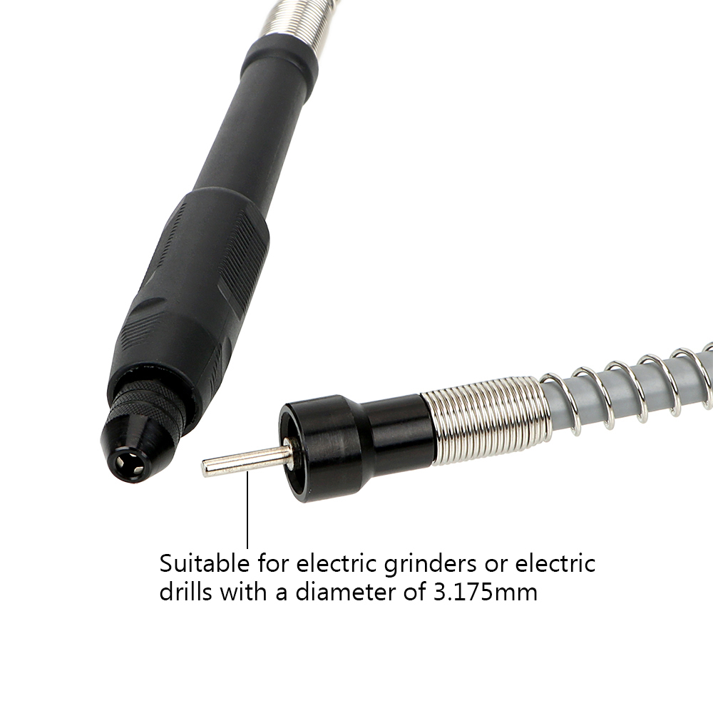 Beruf für Dremel 0,3 Elektro werkzeuge Zubehör Schleifer flexible Welle weiche Flex welle mit 3,2-mm Bohrfutter griff