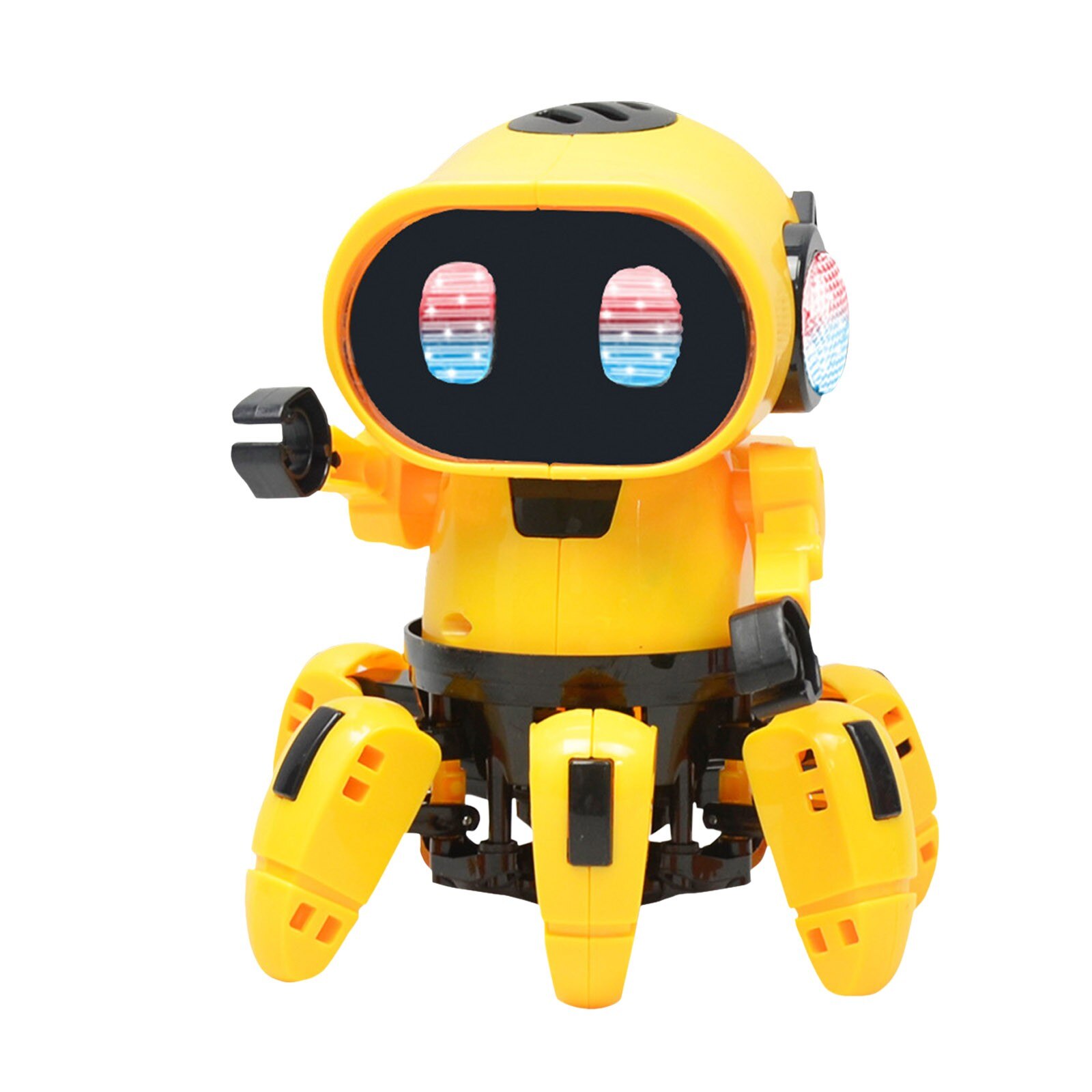 Children's Toy Electric Robot Multi-function Intelligent Dance Robot Music Light Toy Best Interactive Child Birthday D23#: YE