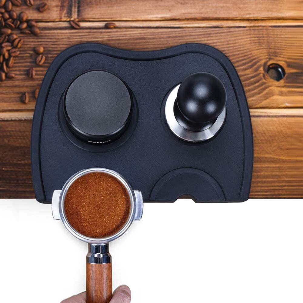 Coffee Tampers Mat Silicone Mat Slip Resistant Pad Coffee Machine Manual Handle Pad Kitchen Tool Home Espresso Accessories