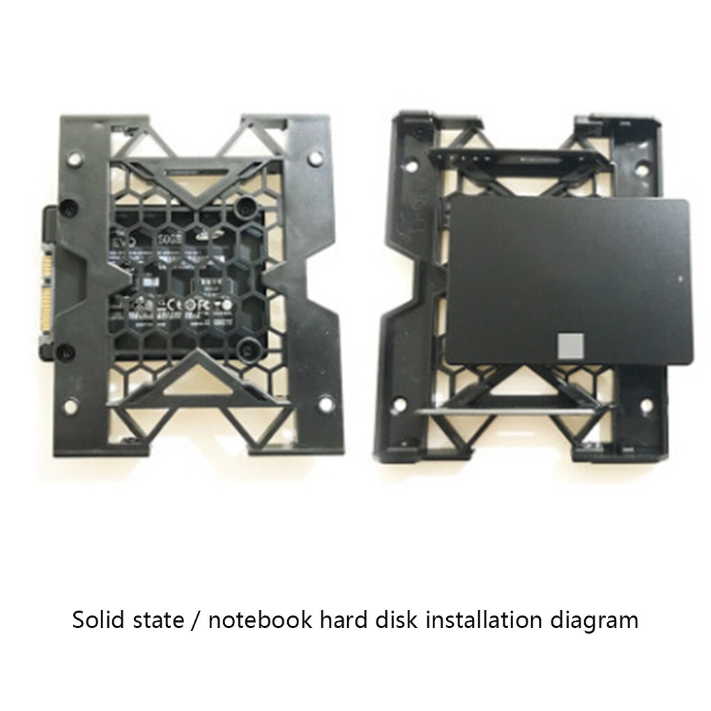 5.25 Optical Drive Position To 3.5 Inch 2.5 Inch SSD Adapter Bracket Dock Hard Drive Holder PC Enclosure