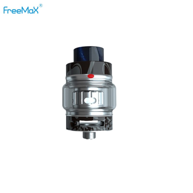 Original Freemax Fireluke 2 Subohm Tank 2ml/5ml Capacity with TX1 & TX2 mesh coil slide-to-open top fill vs Mesh Pro Tank: Graffiti Space Black