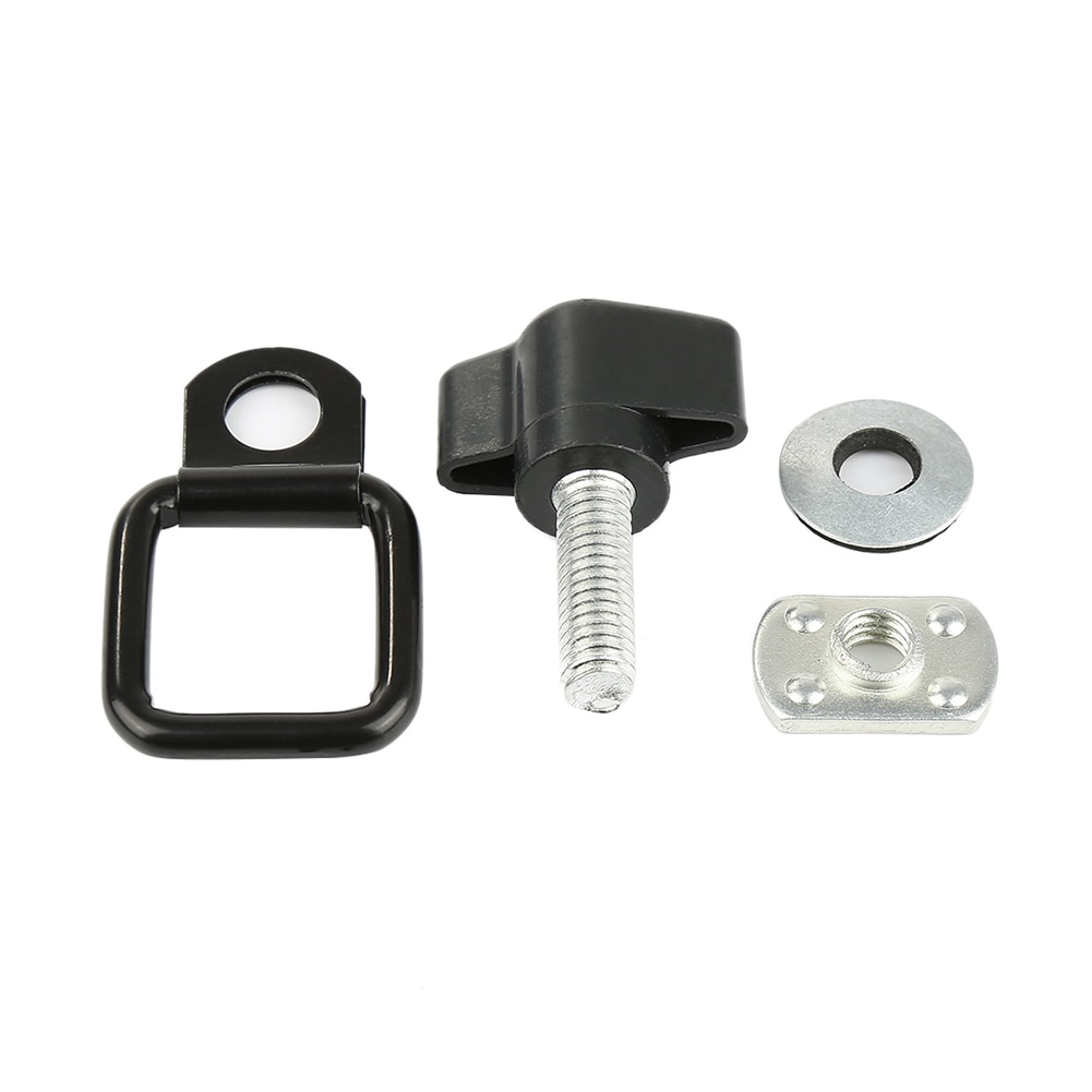 6pcs/set car Trunk screws kits Hardtop Cover Removal Thumb Screw/Nut/Washer/Tie-Down-D-rings Kit For Jeep RO2