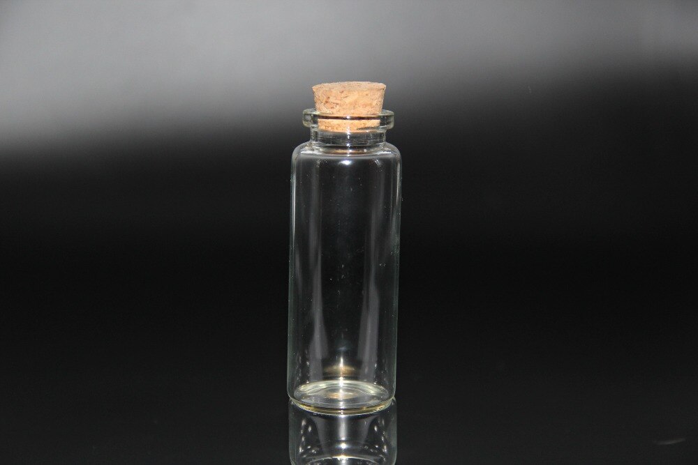 10 stuks 30*80mm 40ml flessen met kurk kleine transparante mini lege glazen flesjes potten container heldere voedselfles huisdecoratie