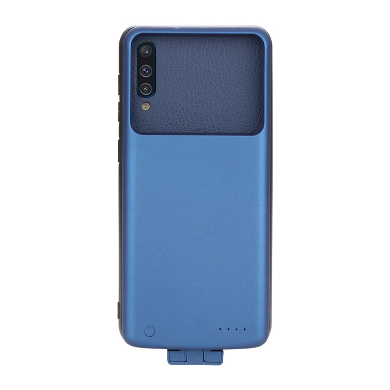 5000mAh Caixa de Bateria Para Samsung Galaxy Caso Carregador de Bateria Para Samsung A30S A50S A50 Prolongado Magro banco de potência à prova de choque caso