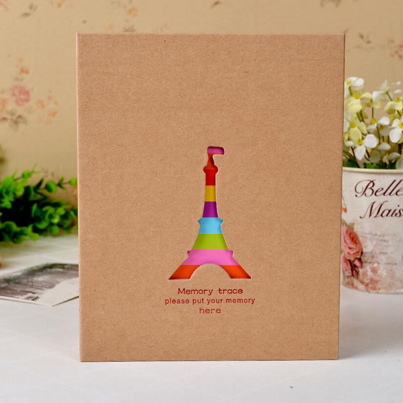 Tamaño grande, 8 pulgadas, se puede Poner 100 Uds., Fotos de bolsillo, tipo Interleaf, para niños, precioso de Scrapbooking, chico DIY, precioso cuaderno con impresiones a Color