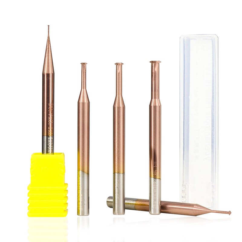 1pc Single Thread Milling Cutter P0.25-0.8 TiCN Coated CNC Router Bit 4mm Shank Thread Mill Carbide End Mill