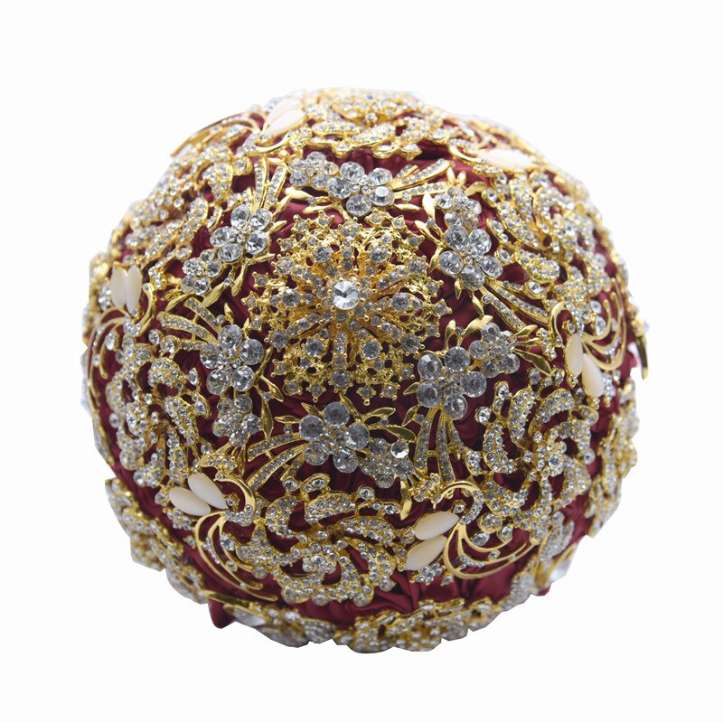 AYiCuthia luxe mariage Bouquet cristal mariée Bouquet mariage broche Bouquet bijoux mariage Bouquet S2