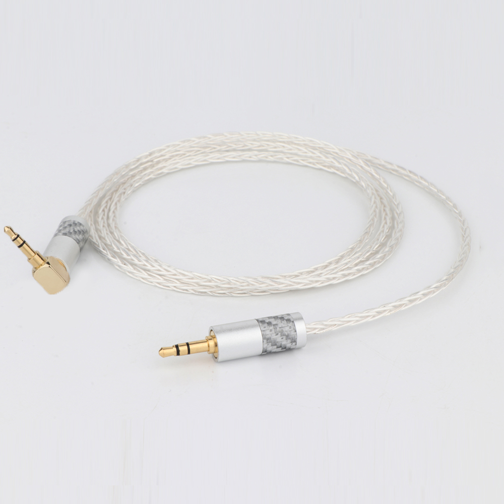 Jack 3.5 cavo audio 3.5mm linea altoparlante cavo aux per telefono auto cuffie audio jack cavo audio per amplificatore dap da: Rosso / 1m