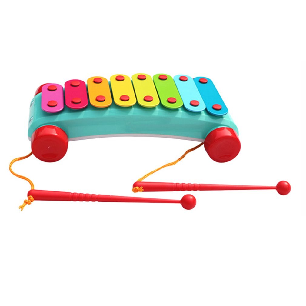 Jouet d'illumination Octave, harpe à main de couleur, entraînement pratique, capacité visuelle d'entraînement sans bords et coins