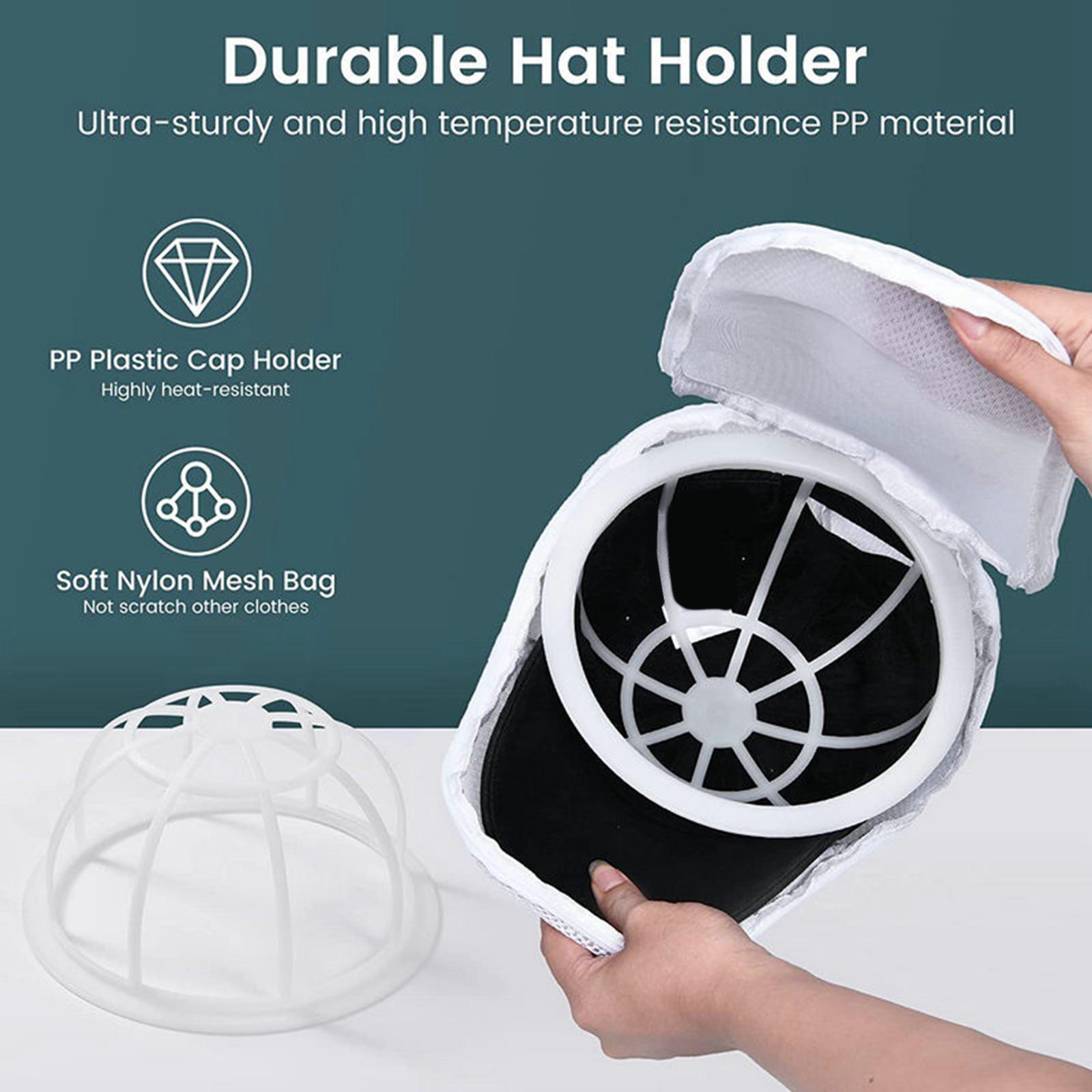 2 in 1 Hoed Wasmachine Wasmachine Hoed Wasmachine Baseball Cap Wasmuts Beugel Hoed Wasmachine Ati-vervorming Opslag Artefact