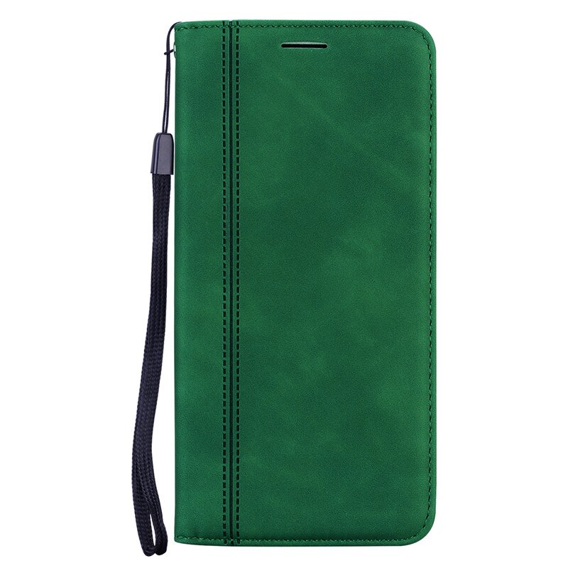 Voor Huawei Nova 8i Case Nova8i Funda Magnetische Lederen Kaarthouder Telefoon Cover Voor Huawei Nova 8i Honor 50 Lite NEN-L22 Case Etui: Nova 8i / green