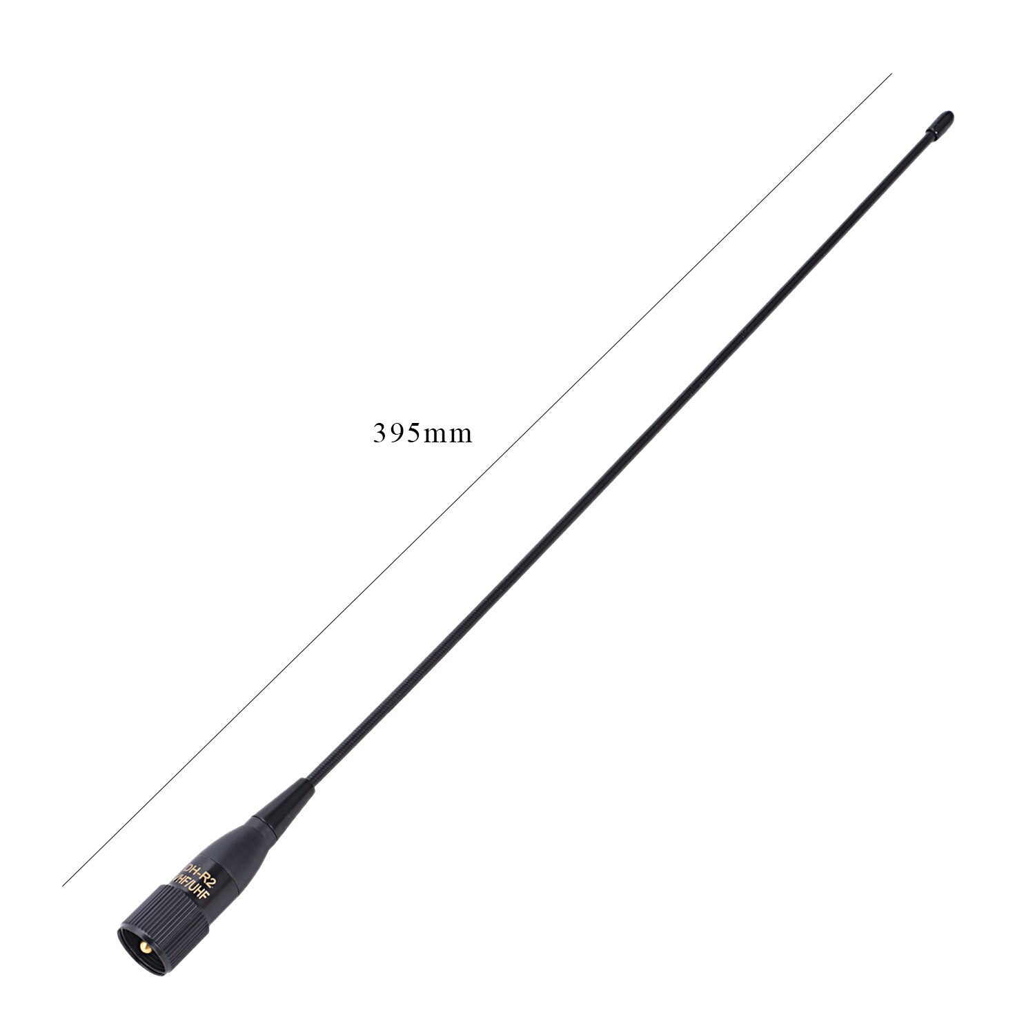 Antenne Mobile Bi-Bande VHF/UHF 144/430 MHz NL-550 – Gain Élevé, Blanche, Pour Talkie-Walkie Voiture
