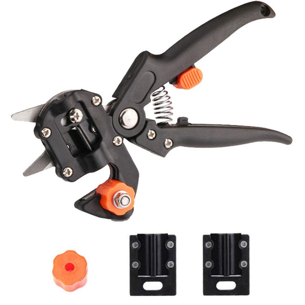 Garden Fruit Tree Pruning Shears Scissor Grafting Cutting Tool with Blade Hand-Held Grafting Shears Pruner Garden Tools Set: style1