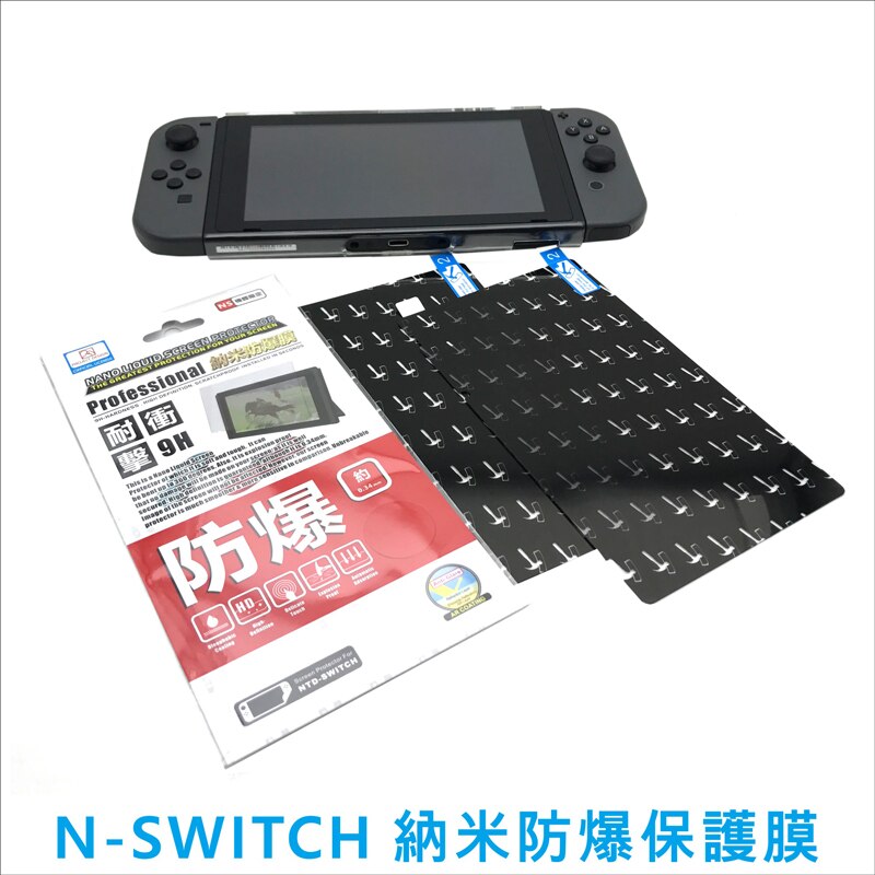 2 Set 9 H Hardheid Scratchproof Nano Liquid Screen Protector Explosieveilige Cover Film Voor Nintend Schakelaar Nintendo NS NX Console