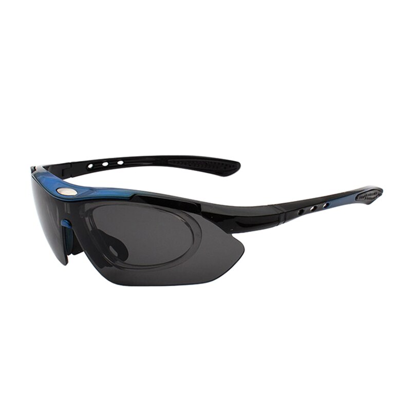 Gafas de pesca UV400 para exteriores, 5 lentes, utilidad, de pescador, a prueba de arena, senderismo, Camping, Unisex