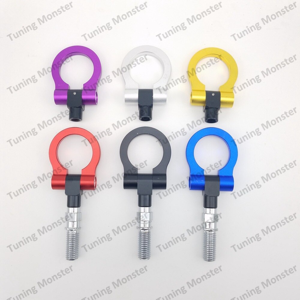 Darmowa wysyłka polano aluminium przednie tylne JDM japońnarty samochód automatyczny przyczepy hak holowniczy zestaw robić Hondy Toyota