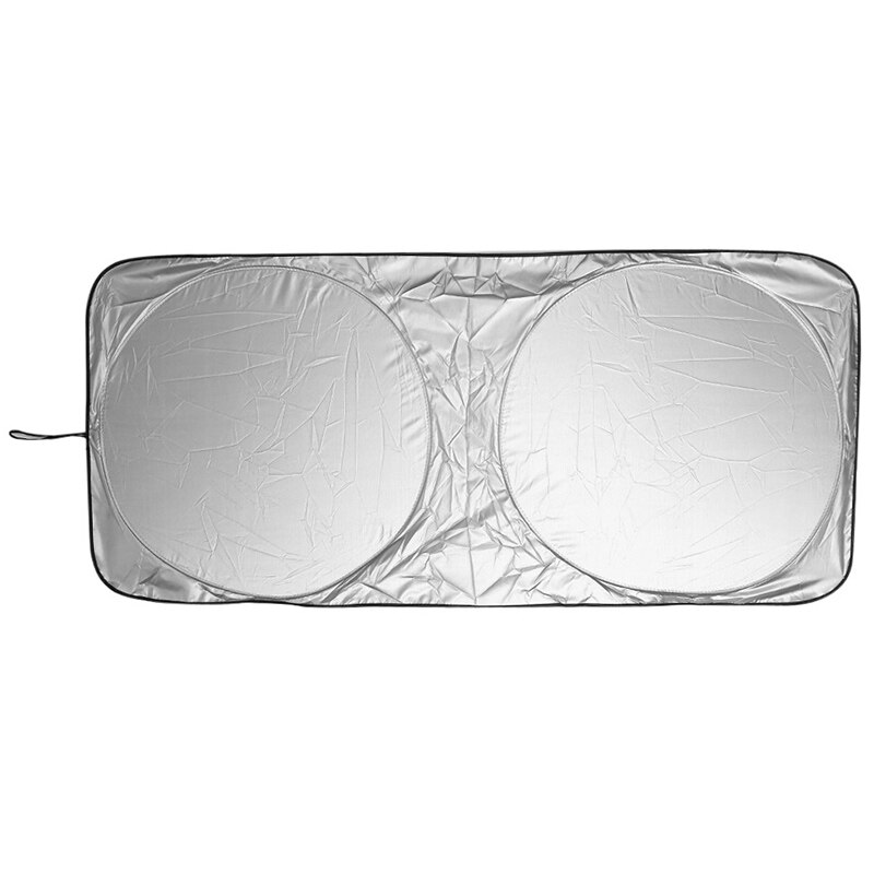 samochód stylizacja składane landara przednia tylna osłona przeciwsłoneczna na okna samochodu automatyczny przyłbica osłona przednia pokrywa na bloki osłona przeciwsłoneczna na przednią szybę samochodu 150*70CM