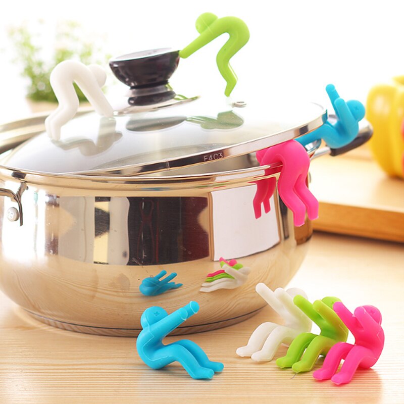 1Pcs Pot Cover Overflow Home Kitchen Accessories Raise The Lid Overflow Device Stent for Kitchen Tools Kitchen Gadgets