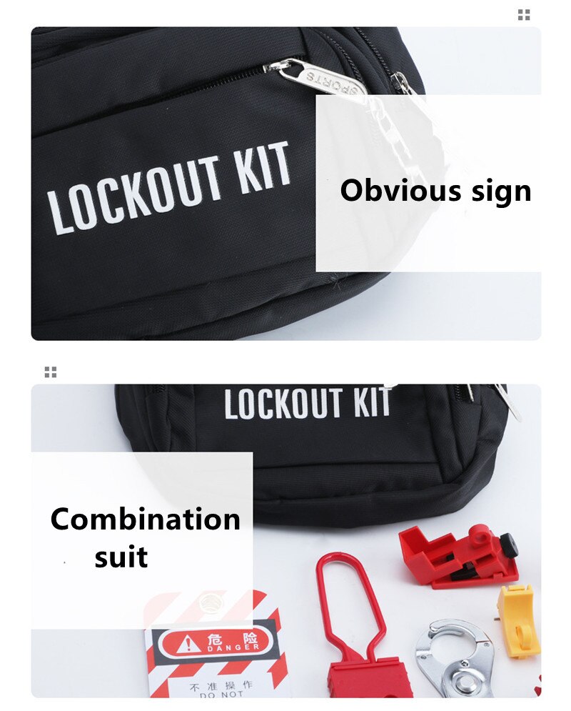 Lockout Tagout Kit for Common Breakers and Valves,... – Grandado
