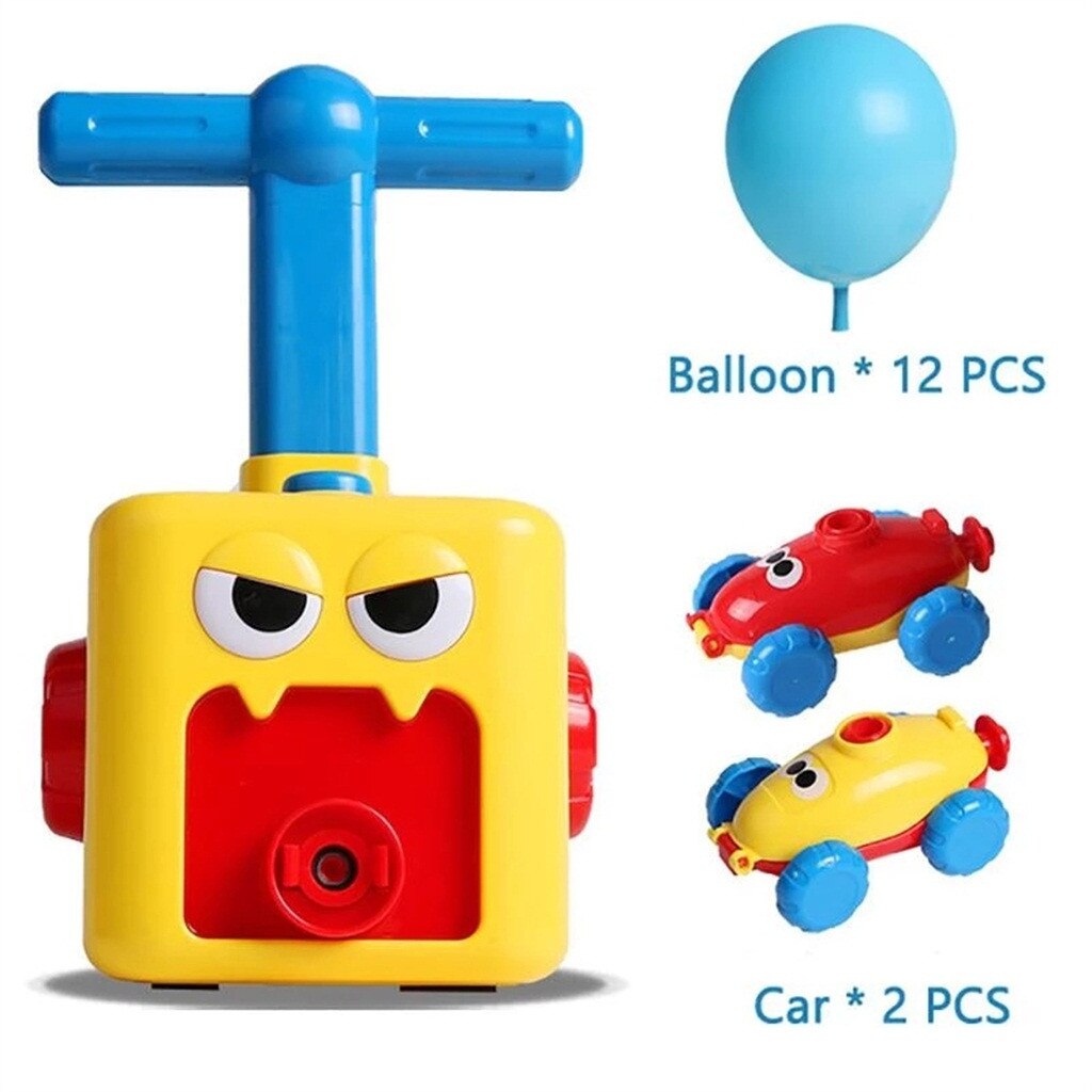 Wetenschap Fysieke Zelfgemaakte Ballon Auto Kinderen Inertiële Power Ball Auto Science Experiment Speelgoed Kinderen Verjaardag Cadeaus Voor Kids: C 12Pcs Ball