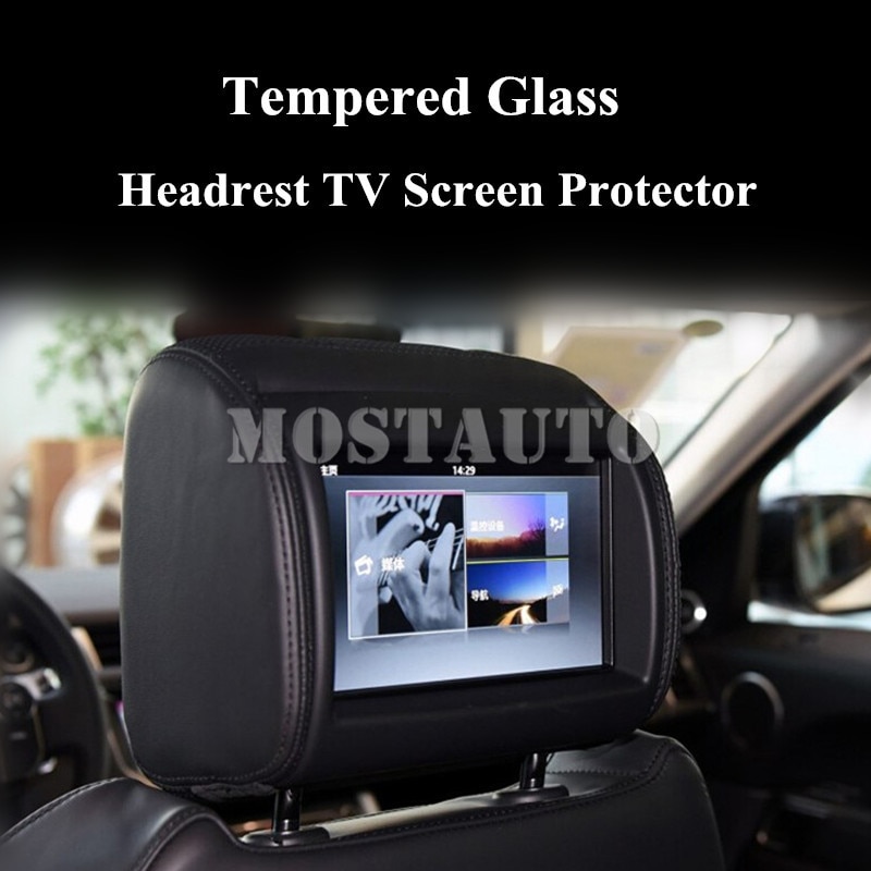 Innerlijke Autostoel Hoofdsteun TV Screen Protector Voor Land Rover Range Rover & Discovery 2 pcs