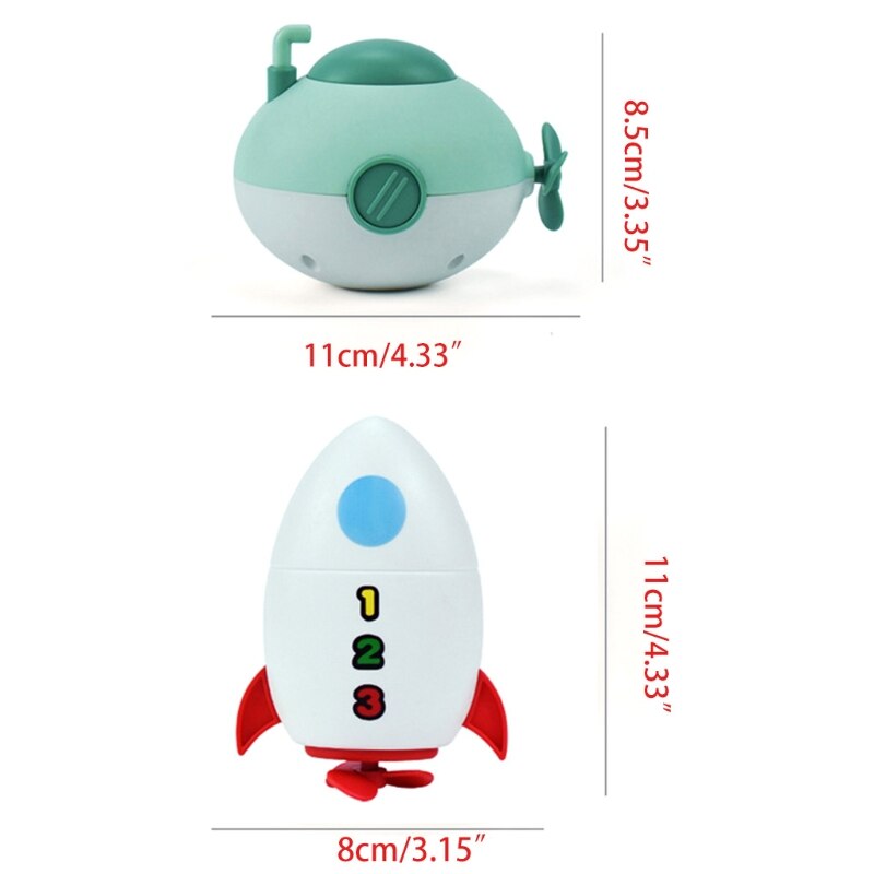 Nette Kleine U-Boot Rakete Baden Badewanne Spielzeug Für Baby freundlicher