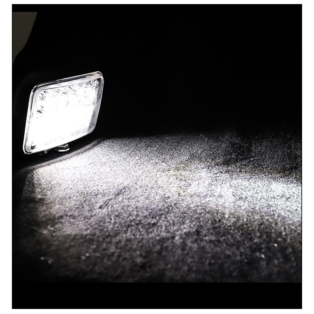 Phare antibrouillard pour remorque, 4 pouces, lampe de travail, camion, 26/12/24V, pour voiture, conduite SUV, 78W