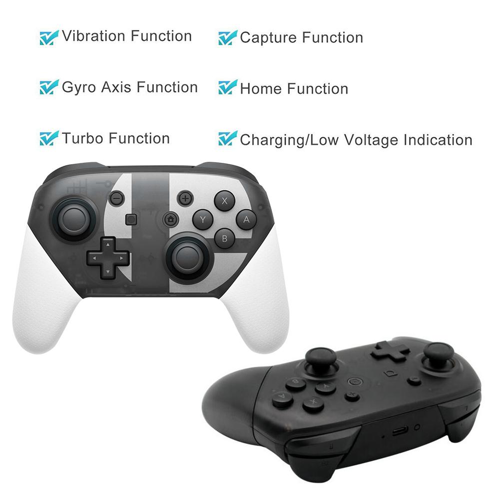 Draadloze Bluetooth Pro Gamepad Voor N-Schakelaar Ns-Switch Console Draadloze Gamepad Video Game Usb Joystick Schakelaar Pro controller