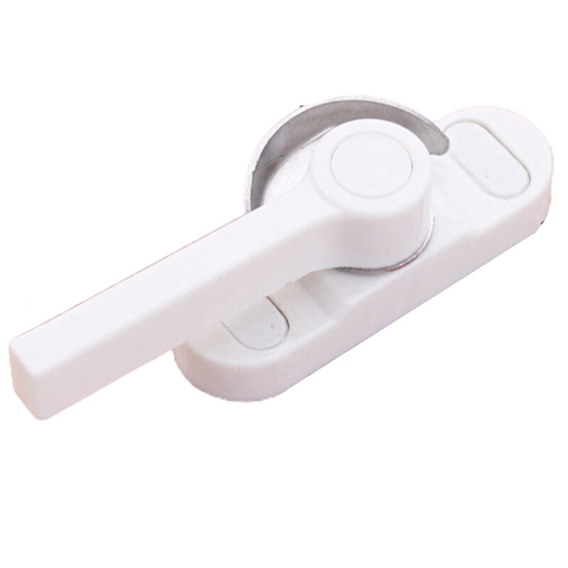 Sliding Door And Window Sash Safety Lock Crescent Type Two-Way Lock, Stainless Steel Universal Crescent Lock: Purple
