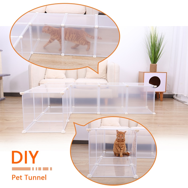 Hond Hekken Kinderbox DIY Vrij Gecombineerd Multi-functionele Hond Kooi Yard Hek Opvouwbare Slaap Spelen Kennel Huis voor honden Kat