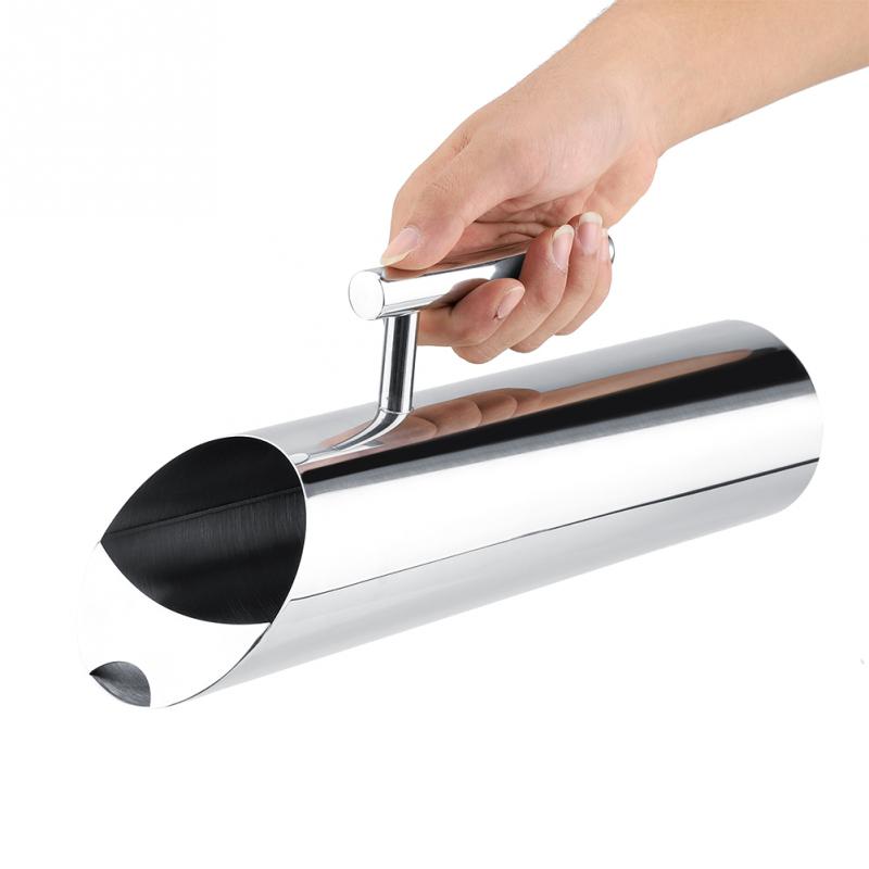 Rostfritt stål vattenkanna med isskydd kall dricka kanna hemhotell som serverar dricksvattenflaskor verktyg: 1l