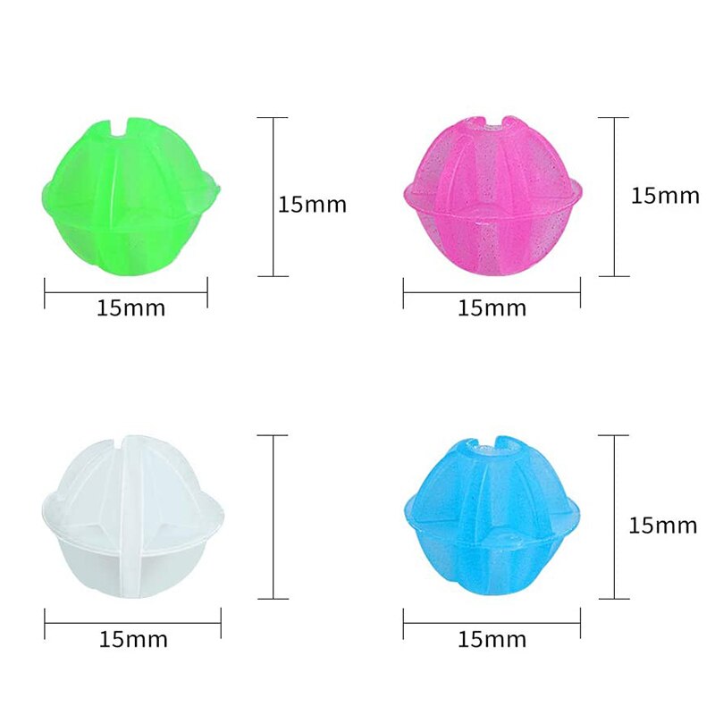 Bike Wheel Spokes Plastic Luminous Bead Clip Multicolor Kids Bicycle Spokes Beads for Bike Decorations X85