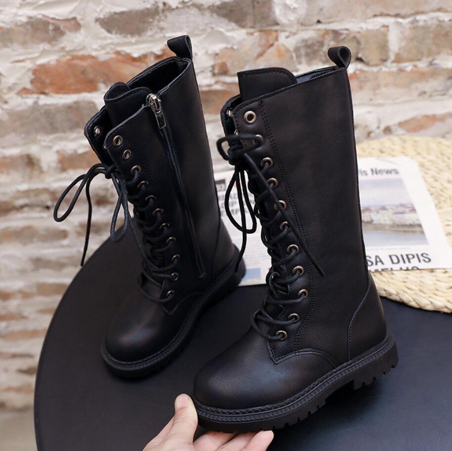 Kinderen Snowboots Winter Plus Fluwelen Martin Laarzen Meisjes Herfst En Winter Buis Jongens Prinses Laarzen Baby Korte Laarzen