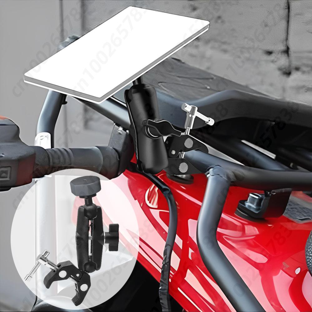 For Starlink Mini Mount Adjustable Clamp Bracket Kit Clamp Mount for RV Ladders Roof Rack Balcony