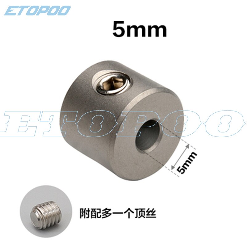 Stainless Steel Limit Ring Three-in-one Hole Punch Round Dowel Locator Drill Sleeve Woodworking Tools: 5mm