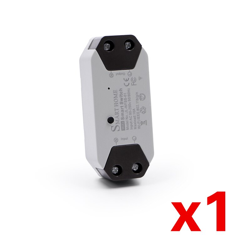 DIY tuya WiFi Smart Light Switch Universal Breaker Timer Smart Life APP Wireless Remote Control Works with Alexa Google Home: 1PCS