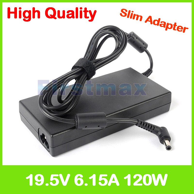 Slim 19.5V 6.15A laptop charger ac adapter for MSI GE70H GE72 2QC Apache GL62 6QC 6QD 6QF MS-1759 GL62M 7RC GE62 2QC Apache