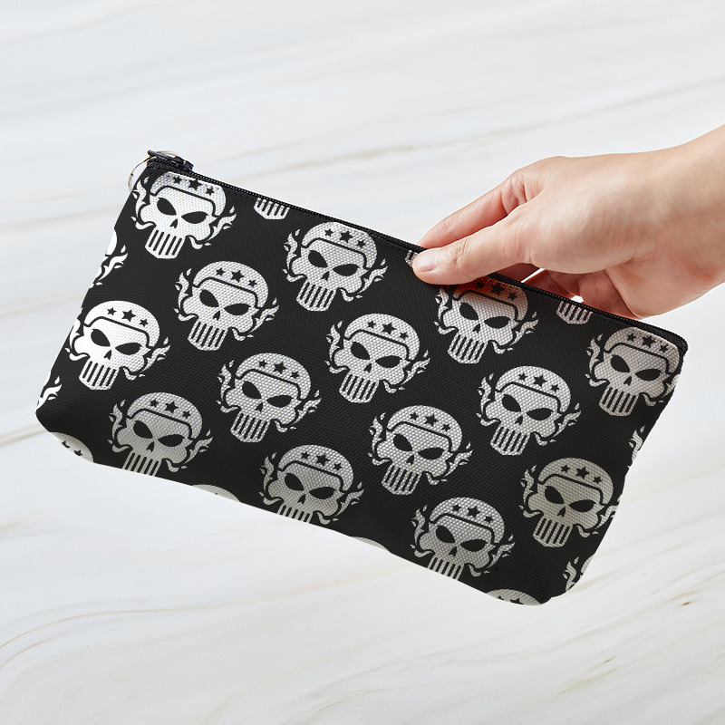 Skull Print Vrouwen Outdoor Opbergtas Toiletartikelen Organiseren Cosmetische Tas Draagbare Rits Vrouwelijke Reizen Make Up Gevallen: Style6