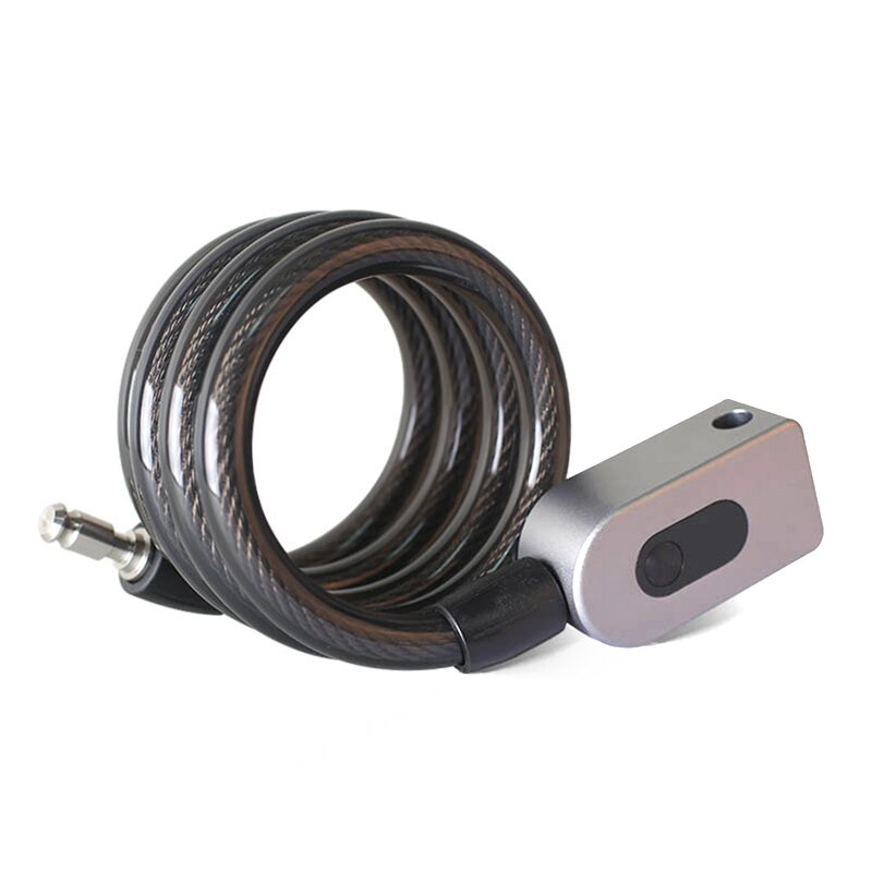 Fingerprint Bike Lock Anti-Theft Keyless Bicycle Smart Lock with Bluetooth Bicycle Cable Locks for Bike Motorcycle Door Fence