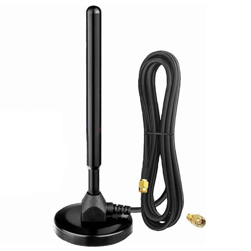 Wasserdichte ersatzantenne mit 5.8 dbi verstärkung, magnetfuß, großer reichweite, mobilfunk- 915 -mhz-lora-Tor und 10ft kabeln